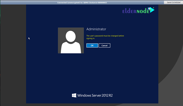 how to change password in vps
