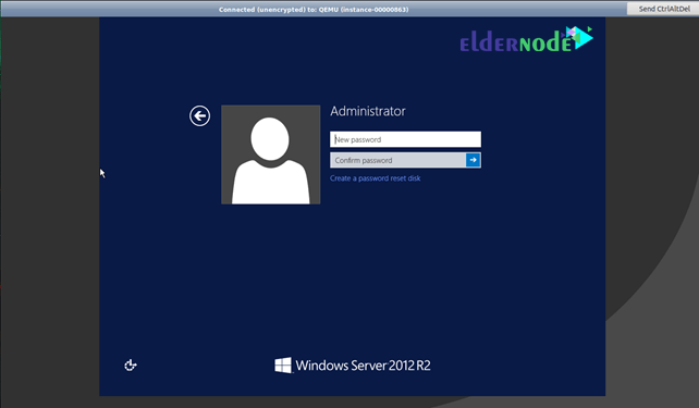how to change password in windows vps