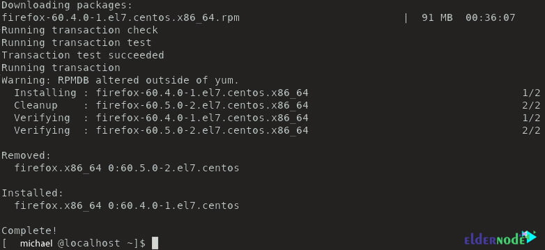 Yum complete transaction rhel 7