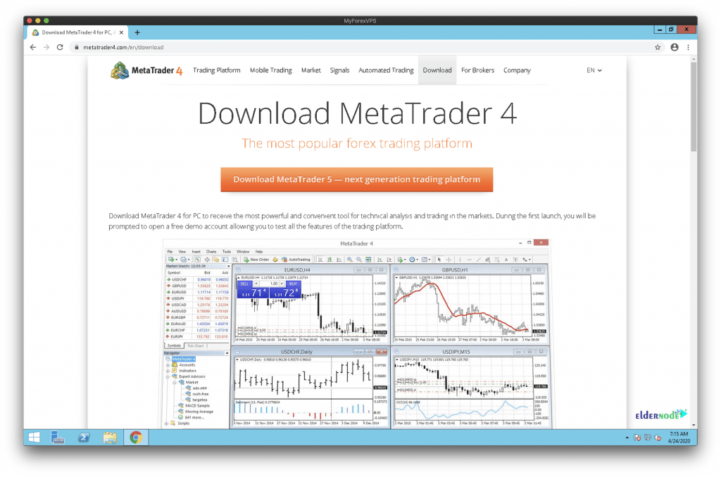 How To Install And Run Mt4 On Forex Vps Eldernode Blog