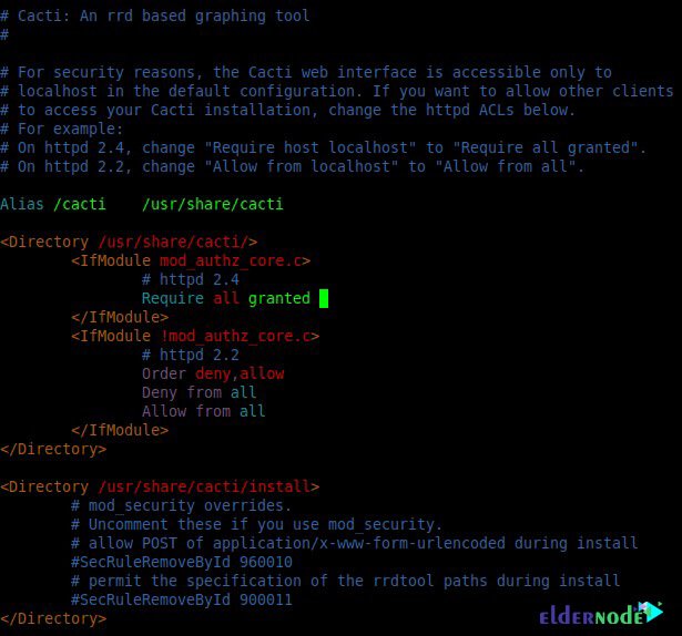 How to Configure Cacti Apache