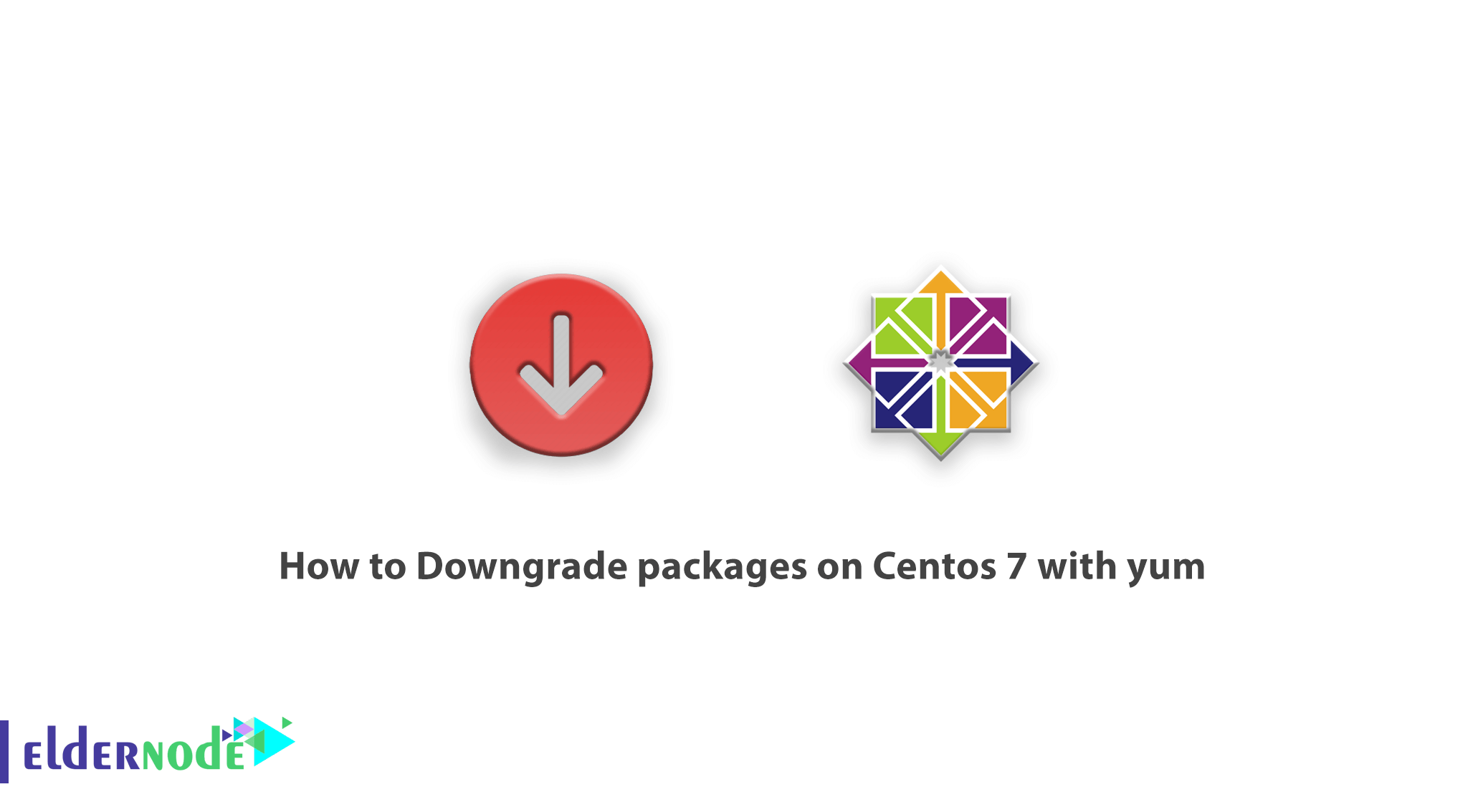How to Downgrade packages on Centos 7 with yum