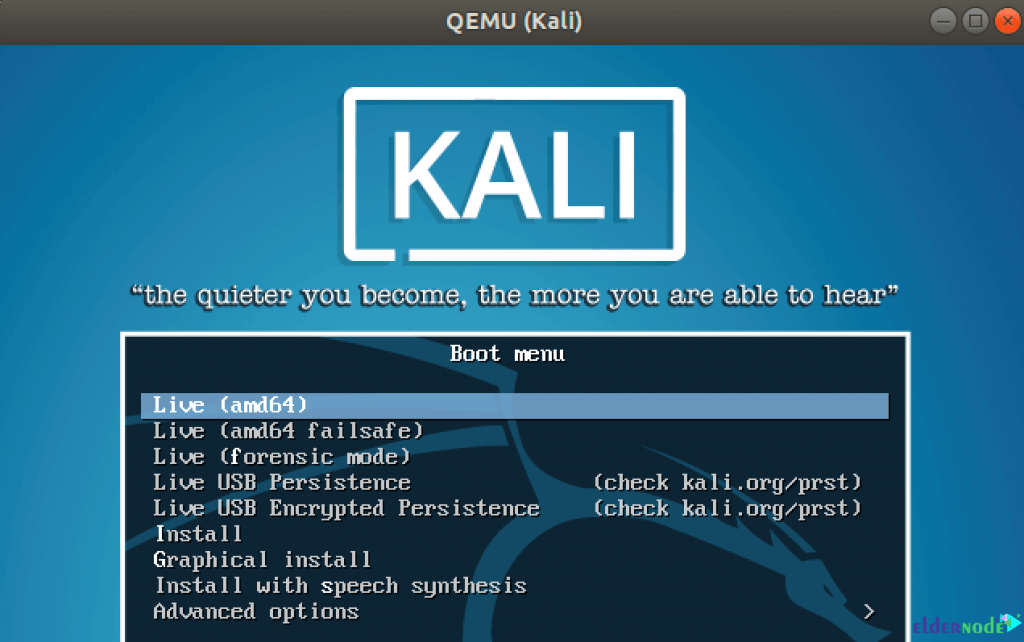 How to Install kali linux on VPS