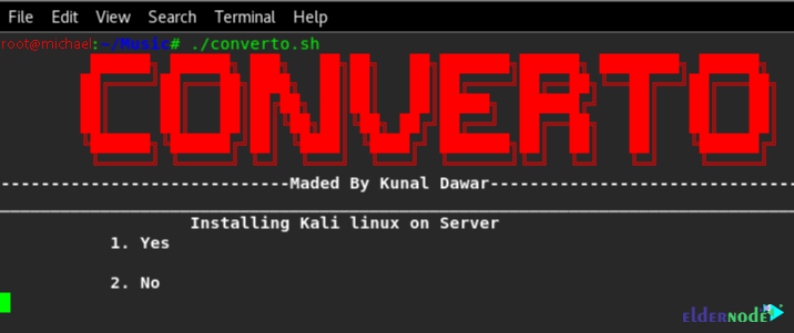 how to install kali linux on vps