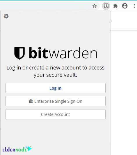 how to login bitwarden from chrome