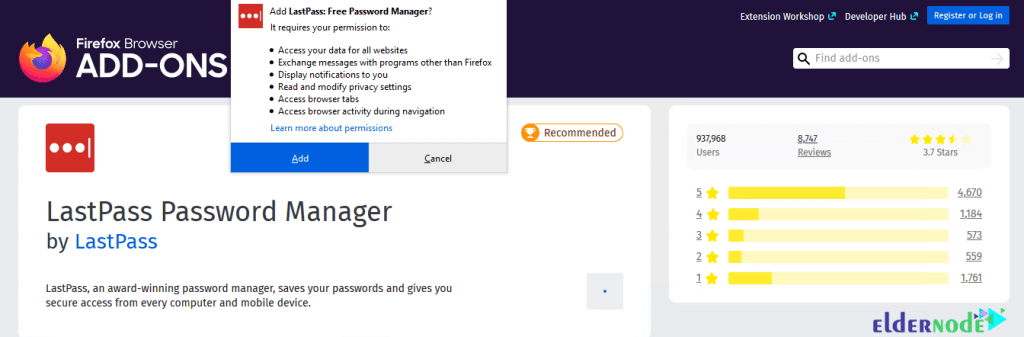 lastpass extension for firefox