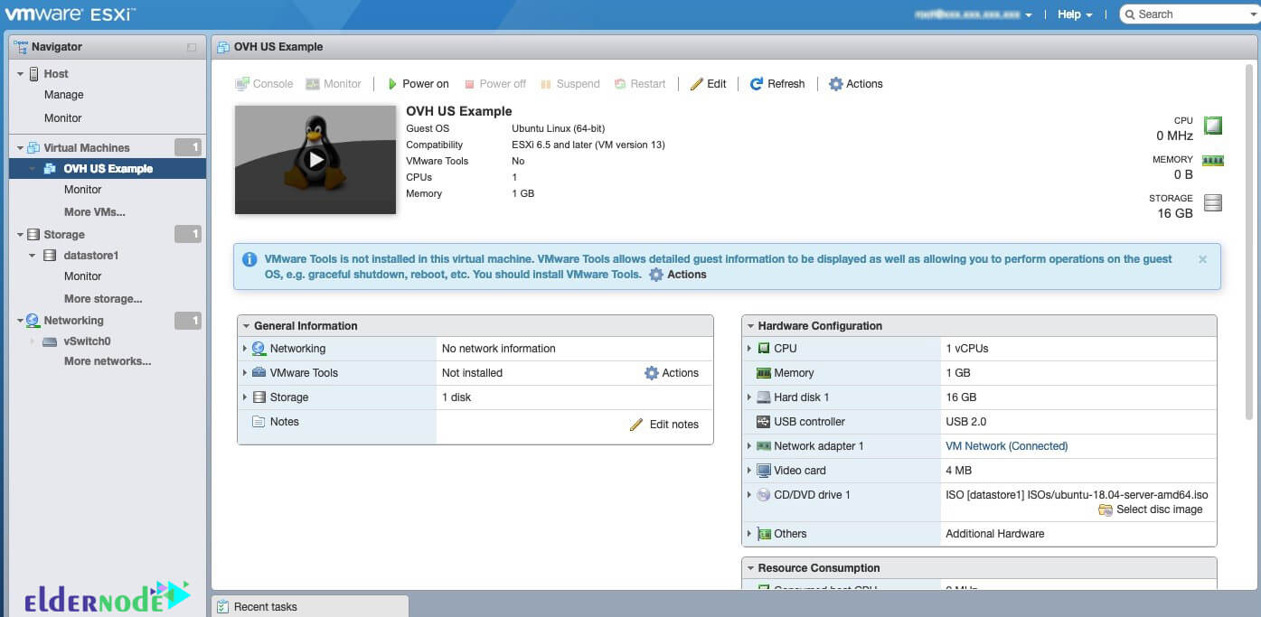 How to Create a Virtual Machine in VMware ESXi 6.5 - Eldernode Blog