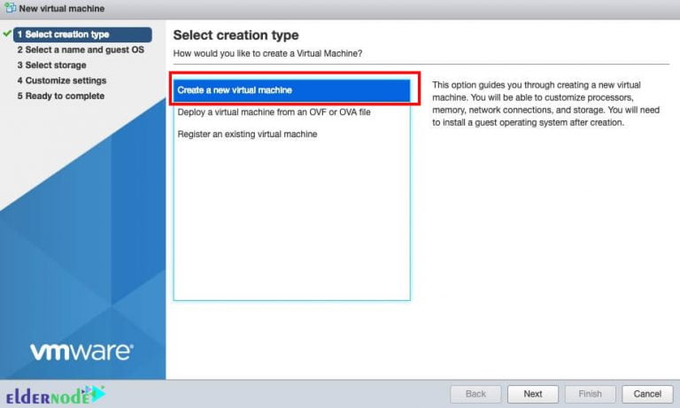 How to Create a Virtual Machine in VMware ESXi 6.5 - Eldernode Blog