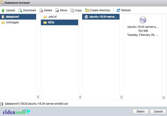 datastore browser in esxi 6.5