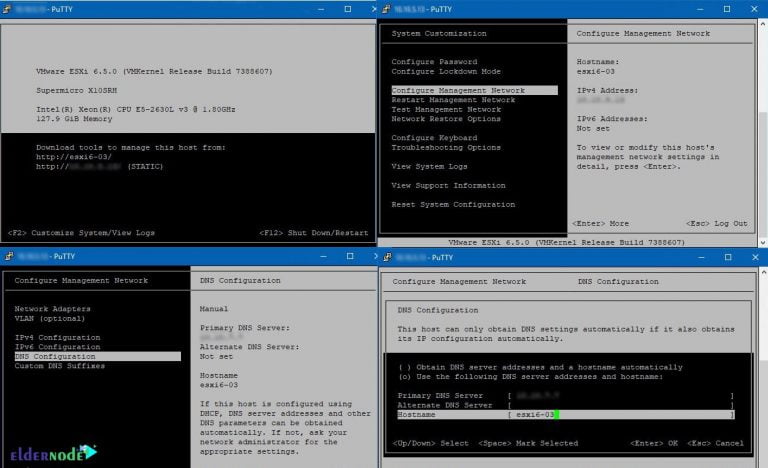 How To Change ESXi Hostname In 5 Different Ways Eldernode Blog
