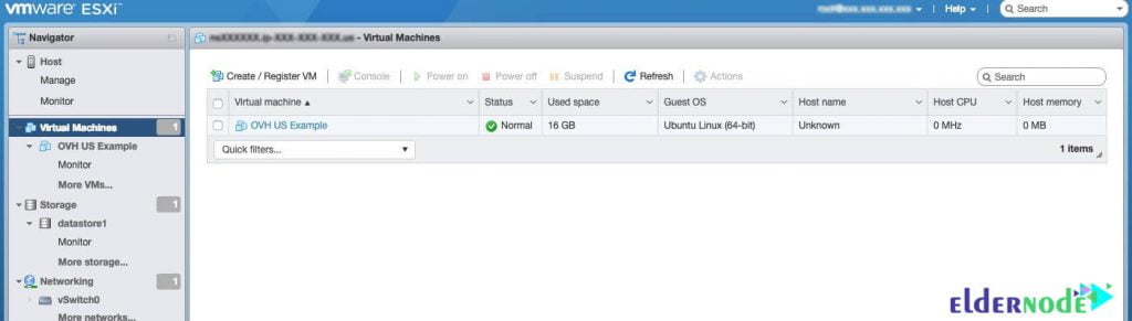 how to install os in vmware esxi 6.5