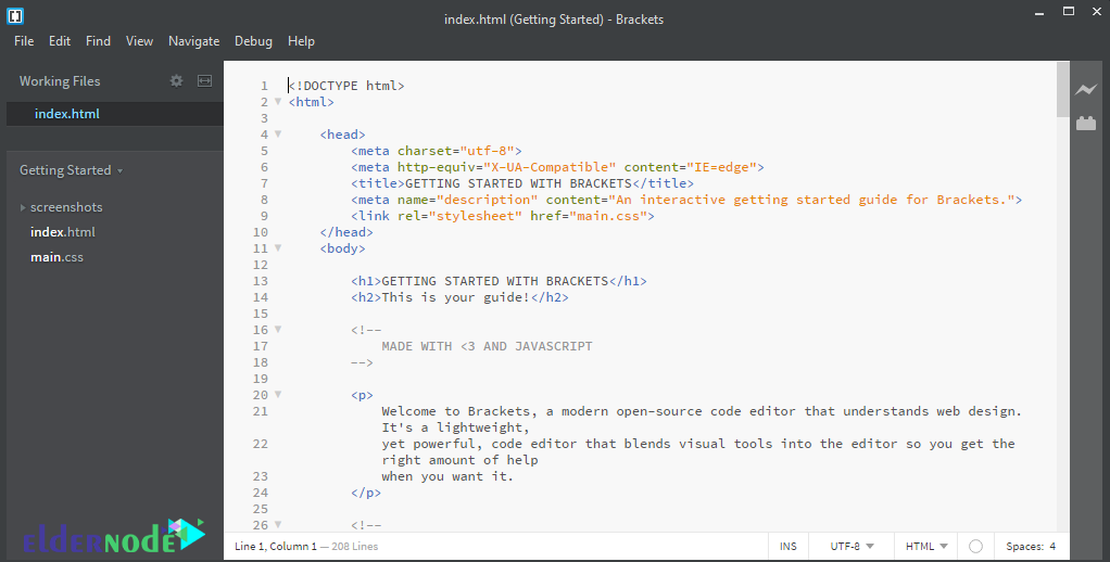 brackets text editor download for windows
