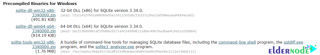 how to install sqlite on windows 10 64 bit