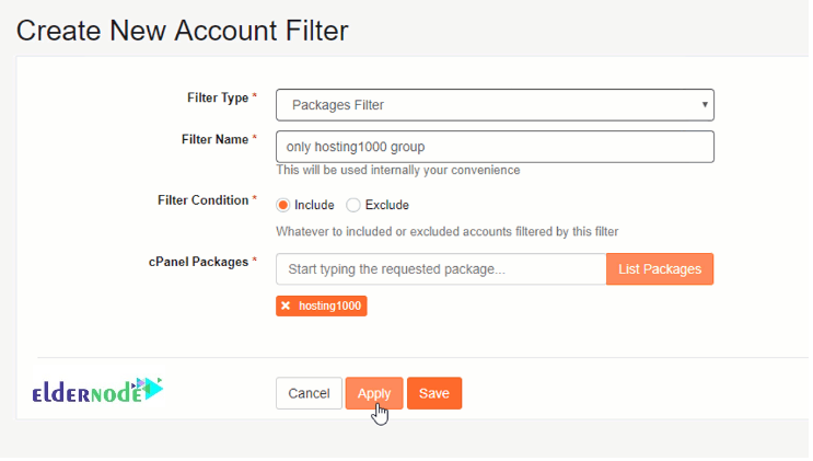 Account Filters