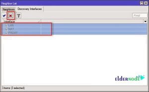 Mikrotik neighbor discovery protocol отключить