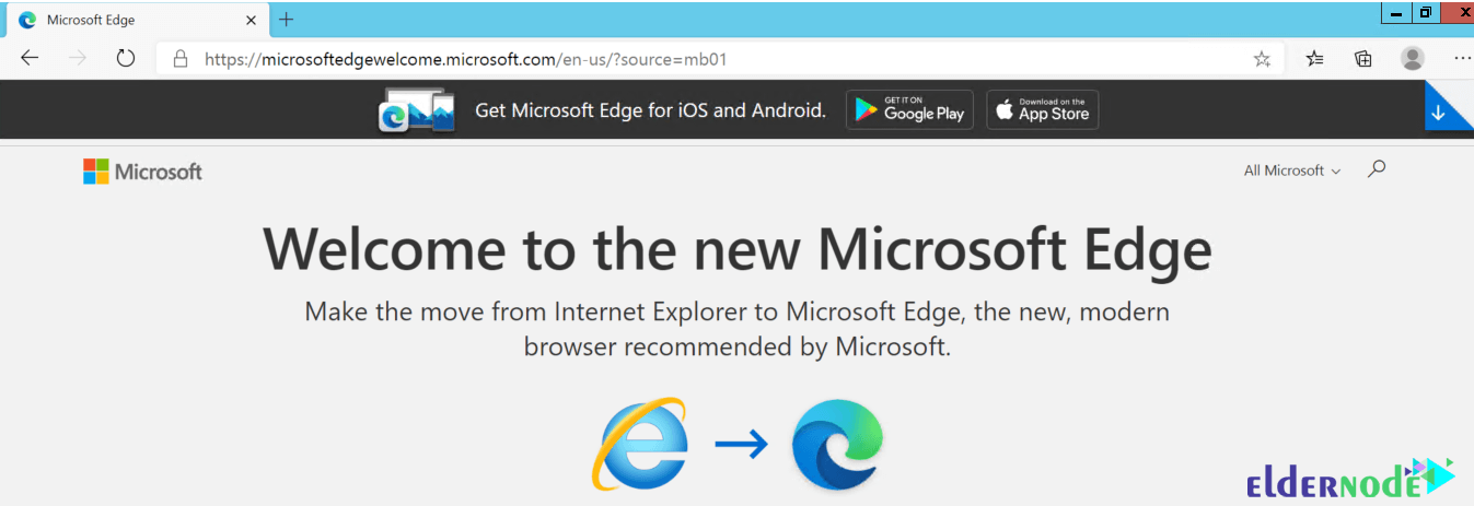 How to Install Edge Browser on Windows RDP 2019 - ElderNode Blog