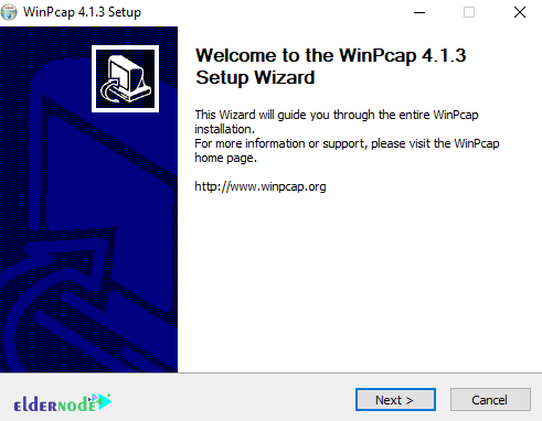 WinPCAP installation