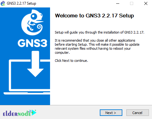 install gns3