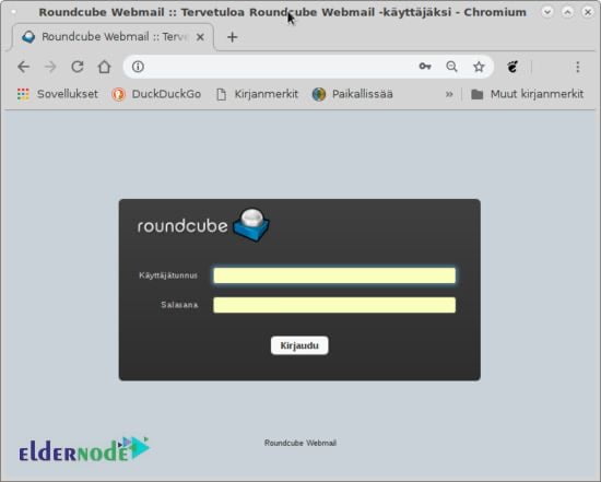 Roundcube webmail