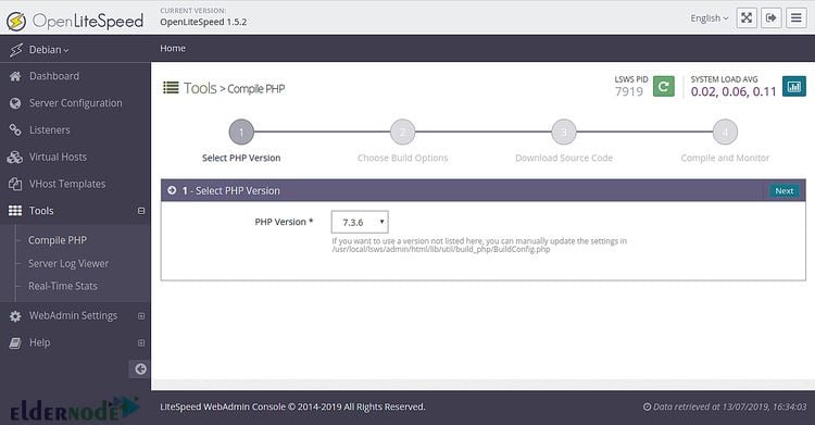 debian install node