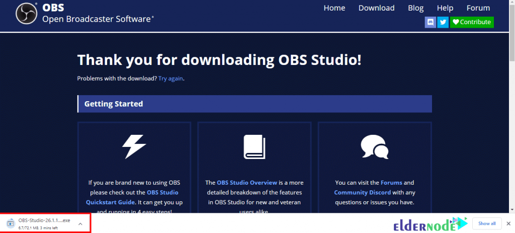 how to download obs on windows