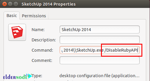 Sketchup 3D properties