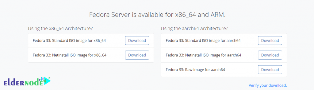 how to download fedora 33