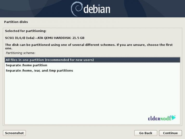 Установка debian на ssd