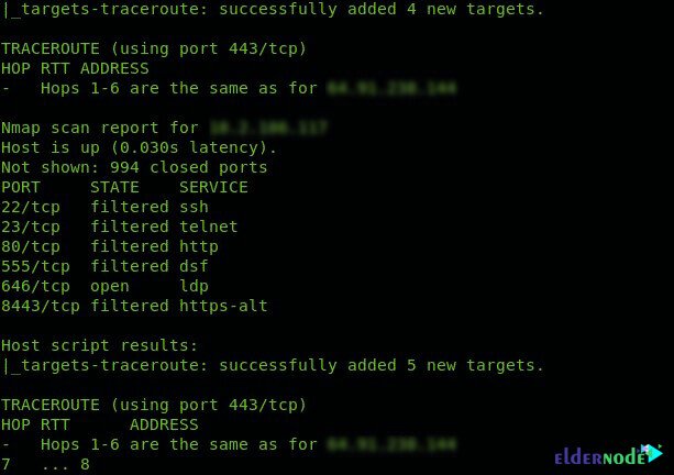 Use Traceroute to track packets on Nmap