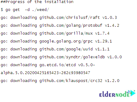 download, compile, and install SeaweedFS