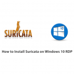 How to Install Suricata on Windows 10 RDP