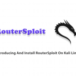 Introducing And Install RouterSploit On Kali Linux