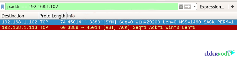 packet transfer on nmap with wireshark