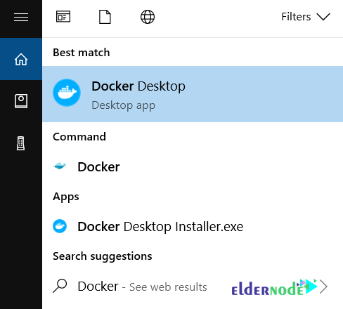 docker on windows workspaces