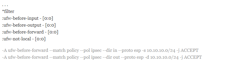 ikev2 config on ubuntu 20.04