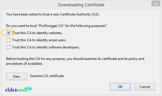 Download certificate