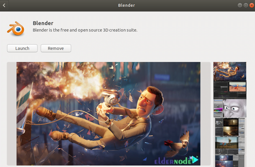 Setup Blender 3D on Ubuntu