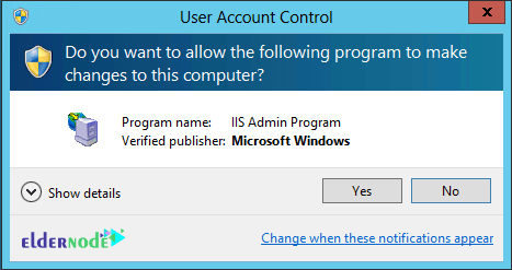 Click Yes to the UAC Prompt. 