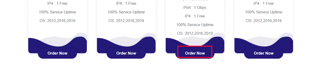 how to order rdp server