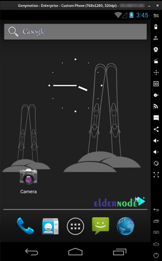virtual device display on genymotion