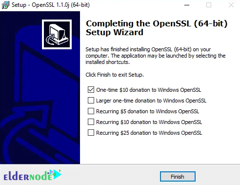 openssl on windows server 2016