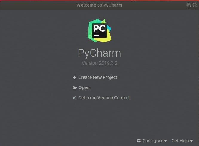 PyCharm environment on ubuntu 21.04