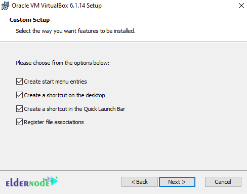 how to create oracle virtualbox icons
