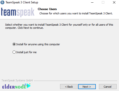 how to install teamspeak client on windows