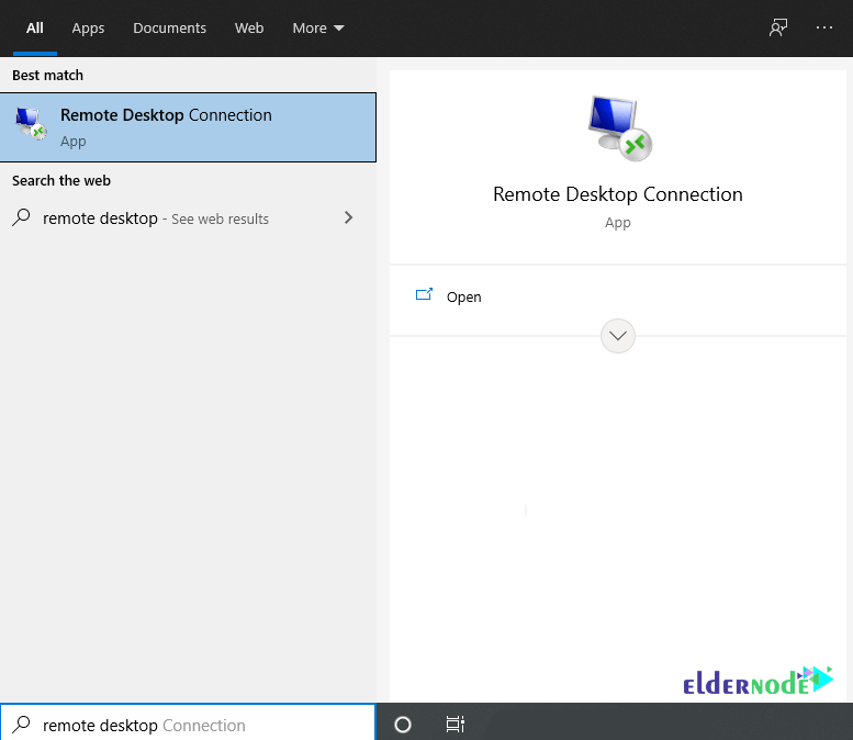 how to run remote desktop connection