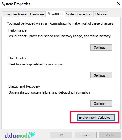 Environment Variables to install terraform