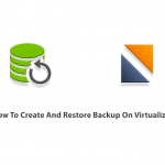 How To Create And Restore Backup On Virtualizor