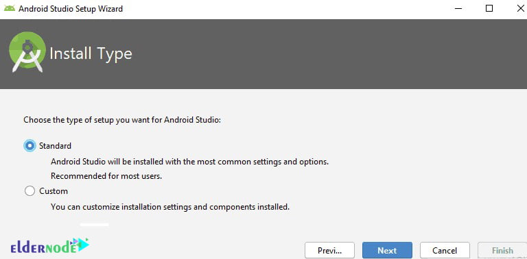 Android Studio Install Type
