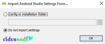 how to Import Settings from Previous Android Studio