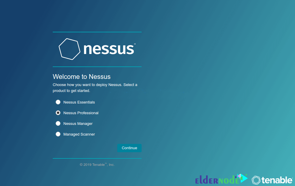 how to install nessus-professional